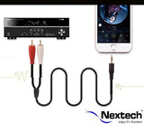 Nextech (2.4 Feet) 3.5mm Stereo Aux Cable