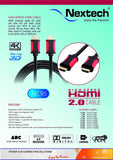 Nextech (1.8 Meters) HDMI Cable