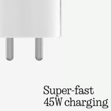 Nothing 45W ,USB-C Compatible Power Charger